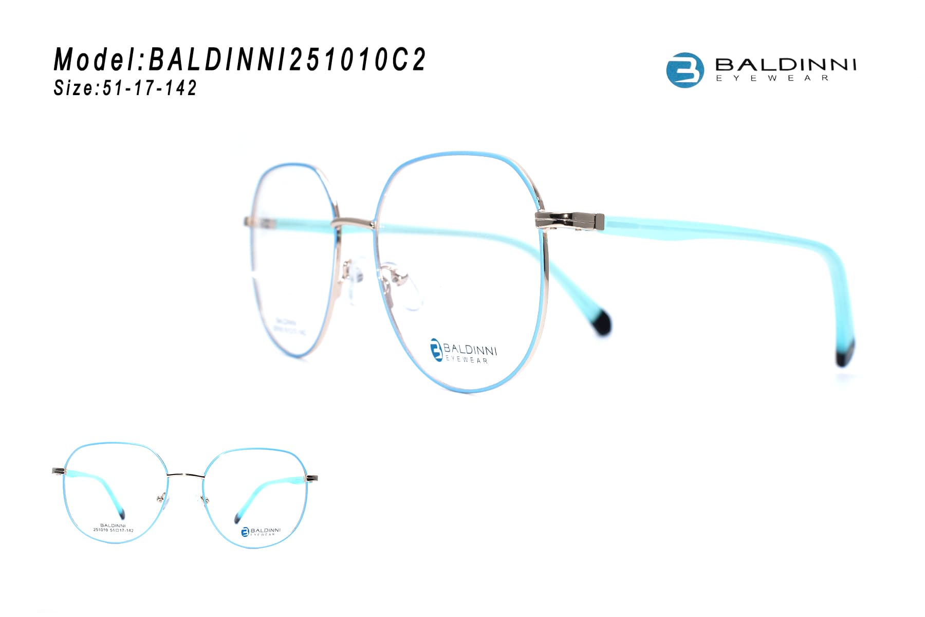 AROS OPTICOS METAL BALDINNI