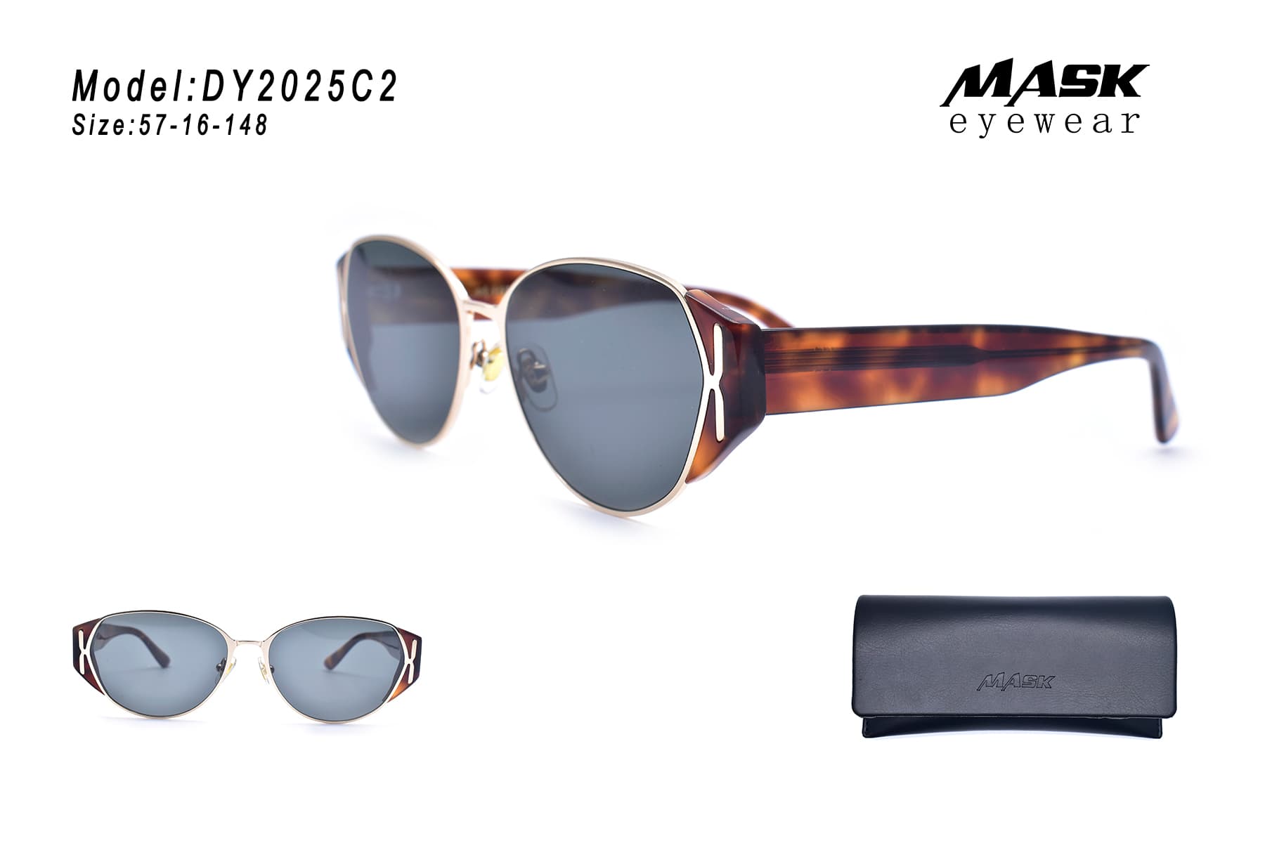 LENTE DE METAL MASK CON ESTUCHE